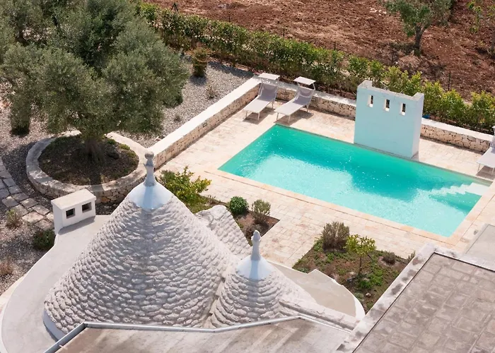 Сasa de vacaciones Trullo Eughenea Con Piscina Ostuni